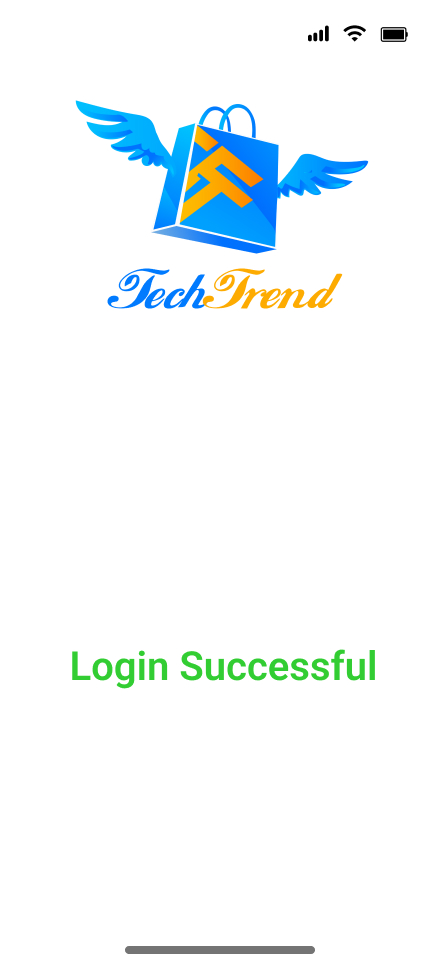 TechTrend Home Screen